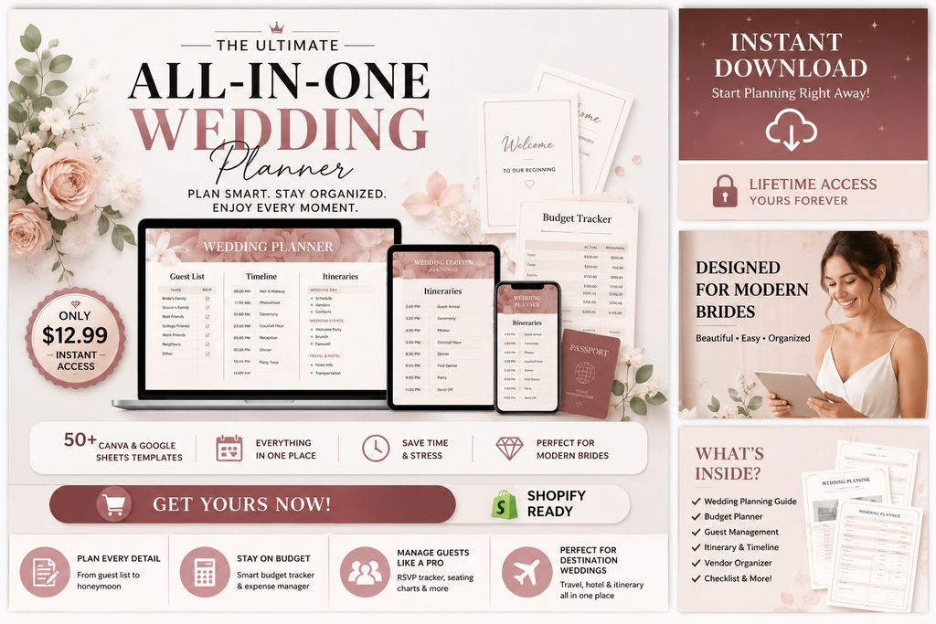 The Ultimate All-In-One Wedding Planner