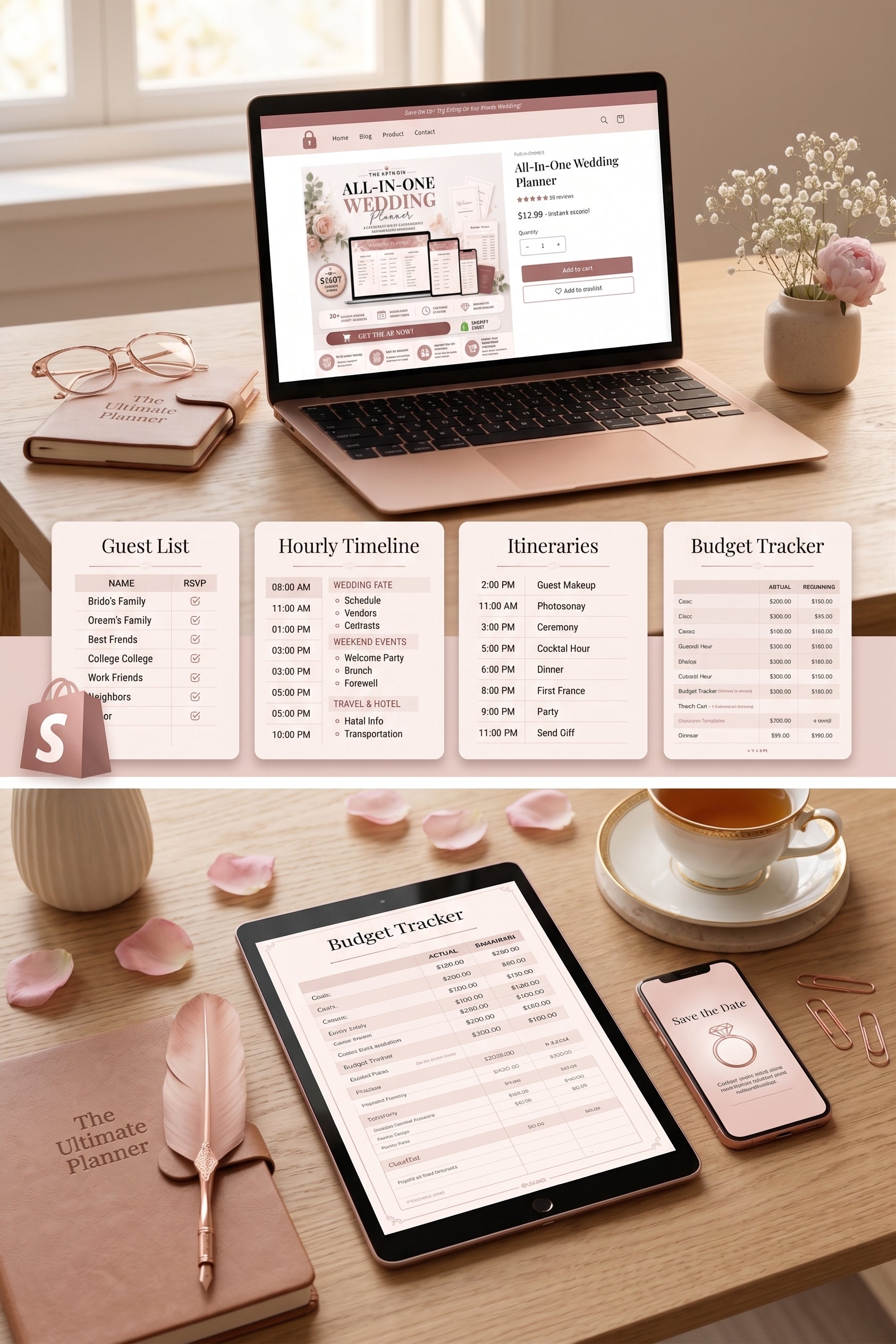 The Ultimate All-In-One Wedding Planner
